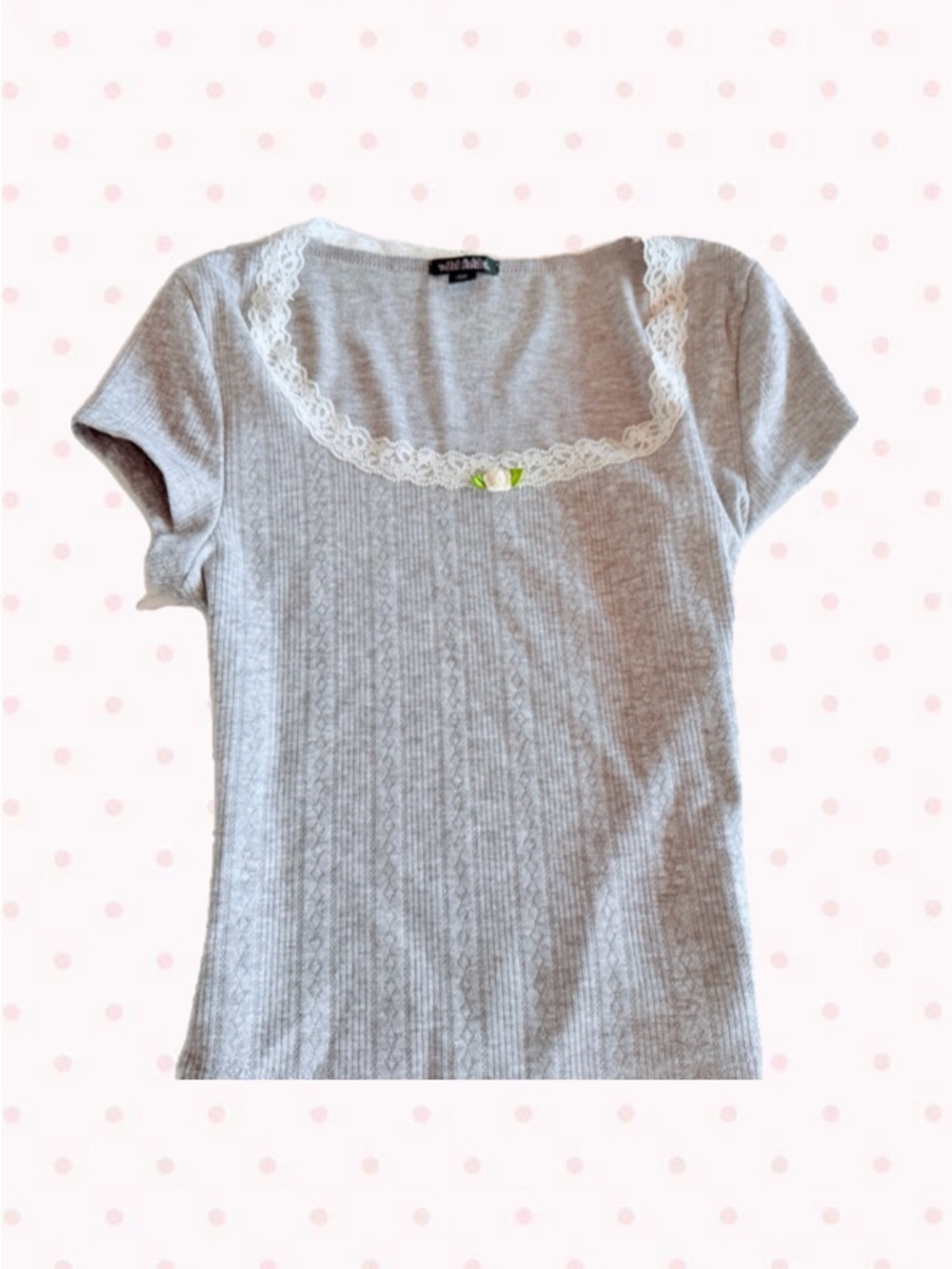 Coquette Lacey Top